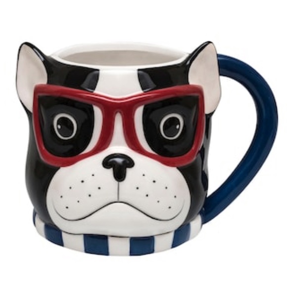1 LEFTBelle Maison French Bulldog Mug & Journal - Picture 2 of 3